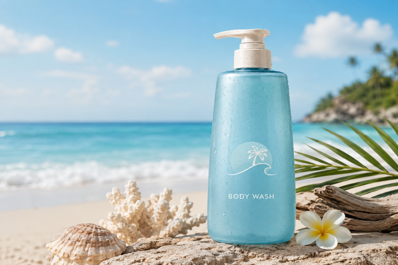 Body Wash With Beachy Scent