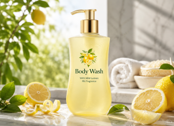 Body Wash With Mild Lemon Hit Fragrance