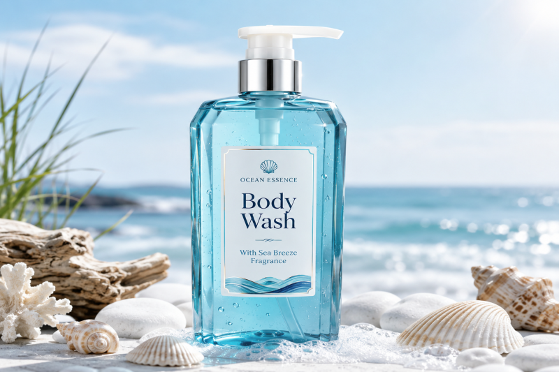 Body Wash With Sea Breeze Fragrance