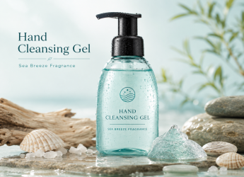 Hand Cleansing Gel With Sea Breeze Fragrance