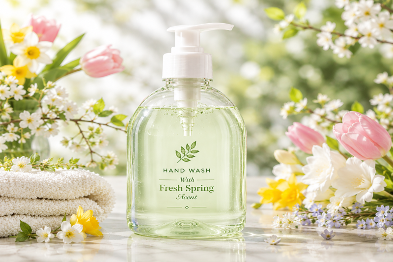 Hand Wash With Fresh Spring Scent