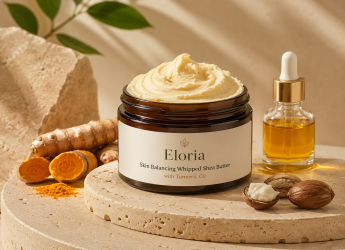 Eloria Skin Balancing Whipped Shea Butter with Turmeric Oil