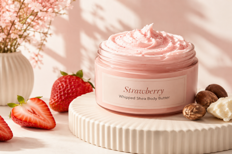 Strawberry Whipped Shea Body Butter