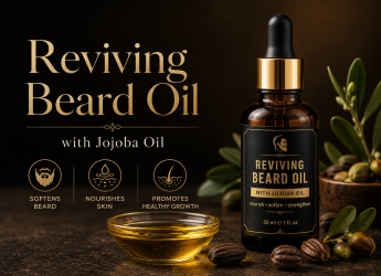 Reviving Beard Oil With Jojoba Oil