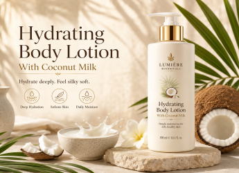 Hydrating Body Lotion With Coconut Milk