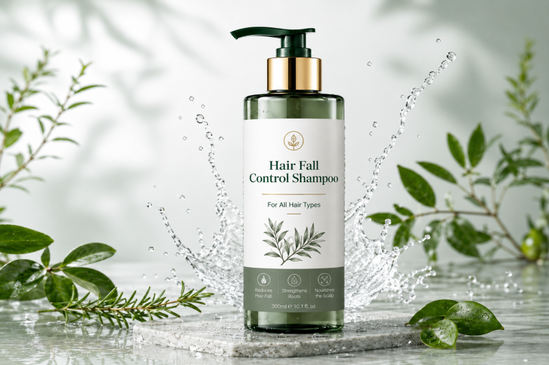 Hair fall control Shampoo for All Hair Type – Private Label Manufacturing