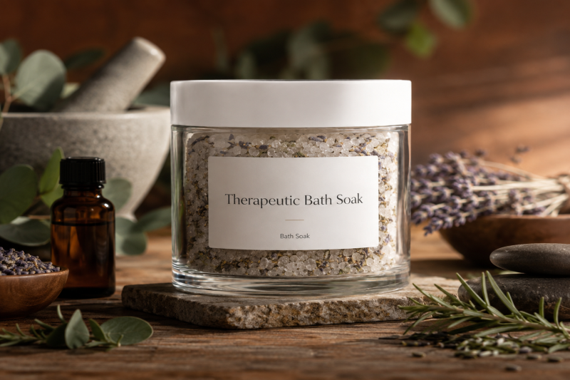 Therapeutic Bath Soak – Private Label Manufacturing