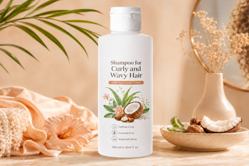 Shampoo for Curly and Wavy Hair – Private Label Manufacturing