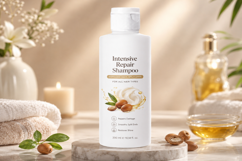 Intensive Repair Shampoo (Damaged hair, Split end) – Private Label Manufacturing
