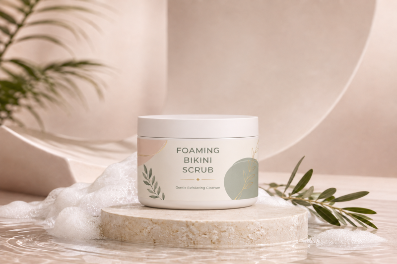 Foaming Bikini Scrub