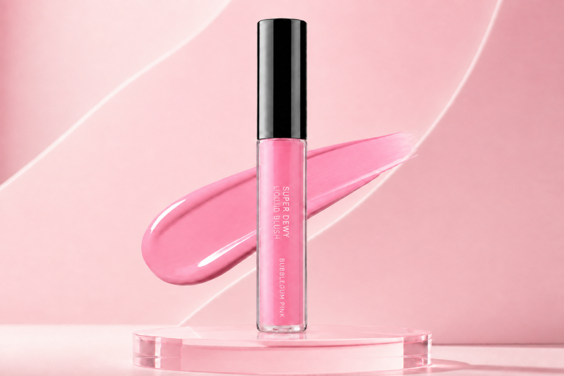 Super Dewy Liquid Blush ( Bubblegum pink Shade)