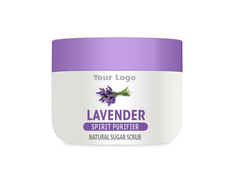 Lavender Natural Sugar Scrub, Lavender Sugar Scrub Private Label, Lavender Sugar Scrub Contract Manufacturing, Lavender Sugar Scrub Contract Manufacturer, OEM Lavender Sugar Scrub 